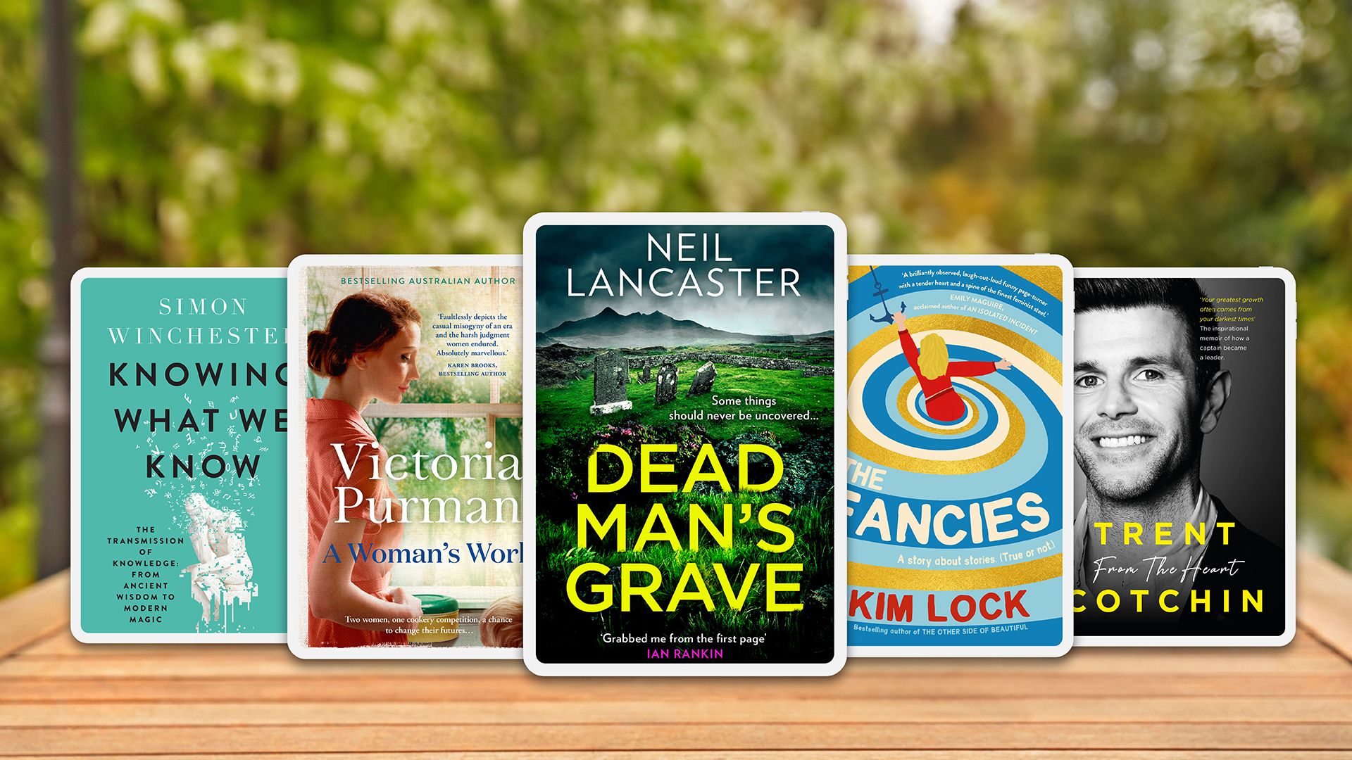 You can choose from 5 great eBook titles this October - Image